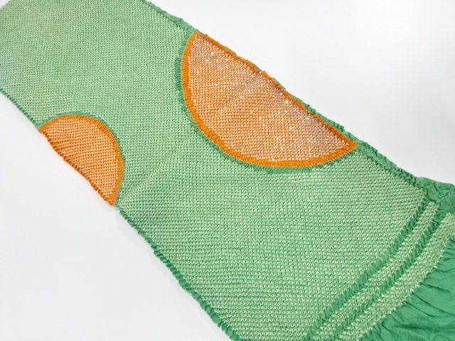 正絹　振袖用　絞り帯揚げ